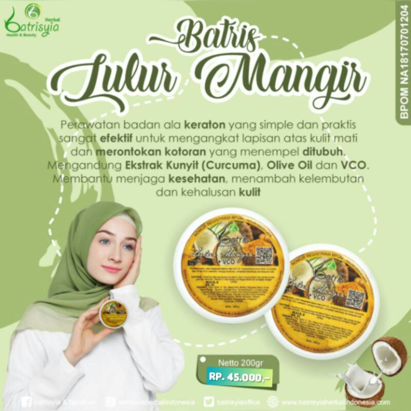 LULUR MANGIR BATRISYA