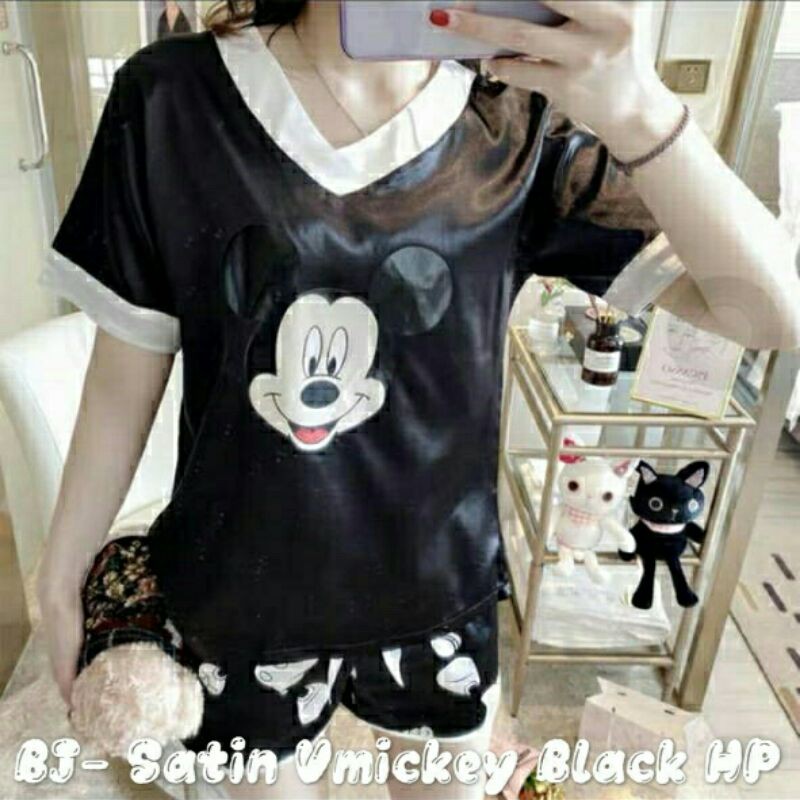 Satin Vmickey Black