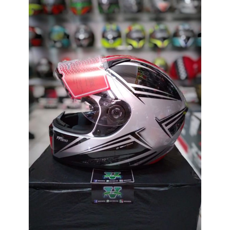 RSV HELM FFZERO MOTIF/NINJA GLOSSY/ZERO FULLFACE