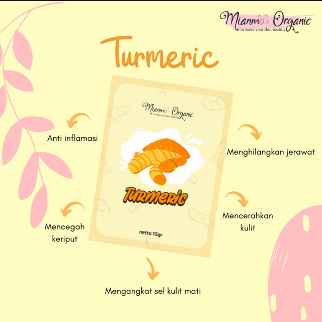 MIANMO ORGANIC TURMERIC