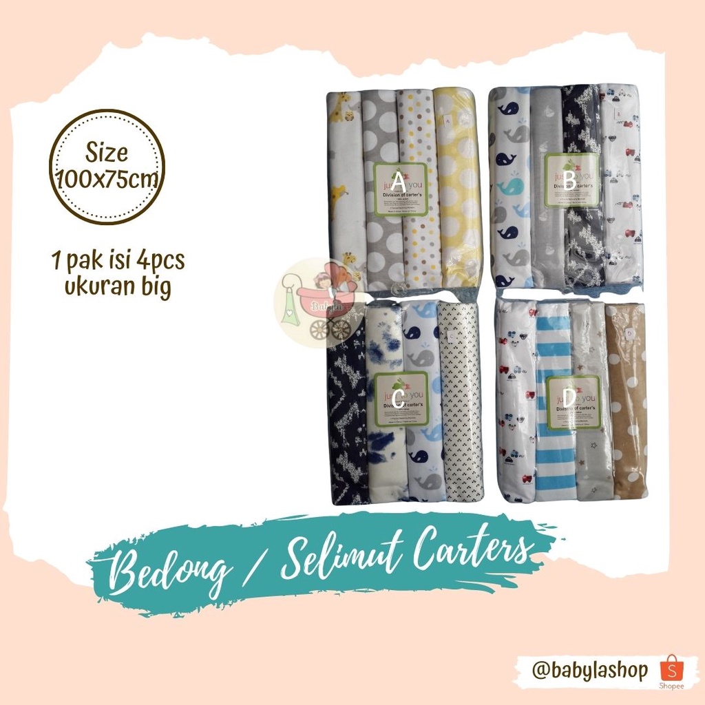 Bedong Carters Big 4in1