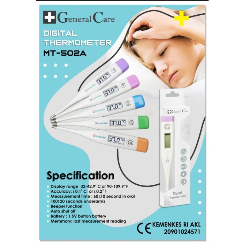 thermometer general care kaku termometer gc