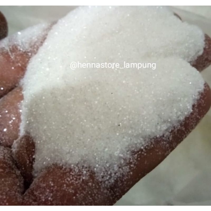 glitter pure white