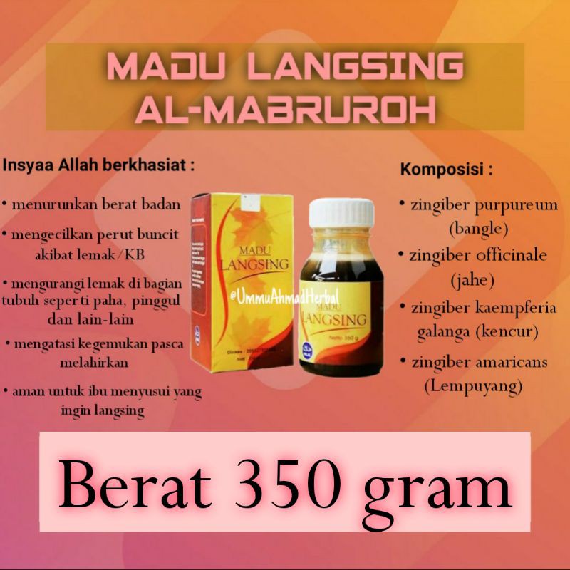 MADU LANGSING AL MABRUROH