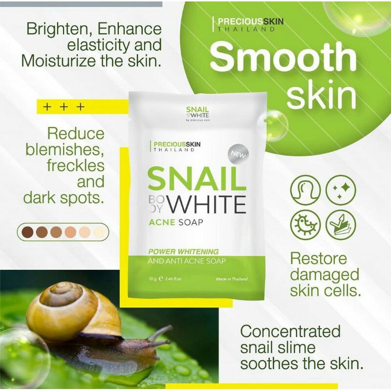 SNAIL BRIGHT ACNE SOAP