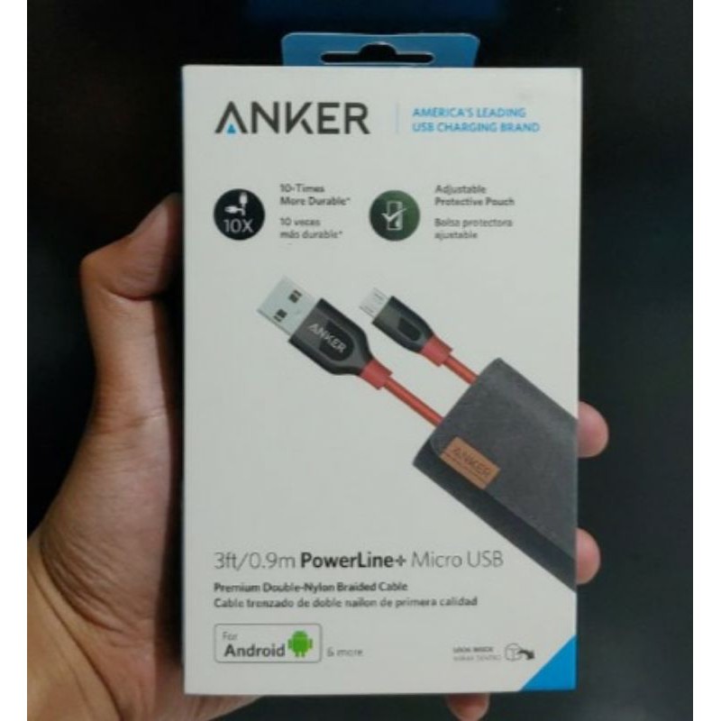 Anker powerline plus micro USB 0.9M