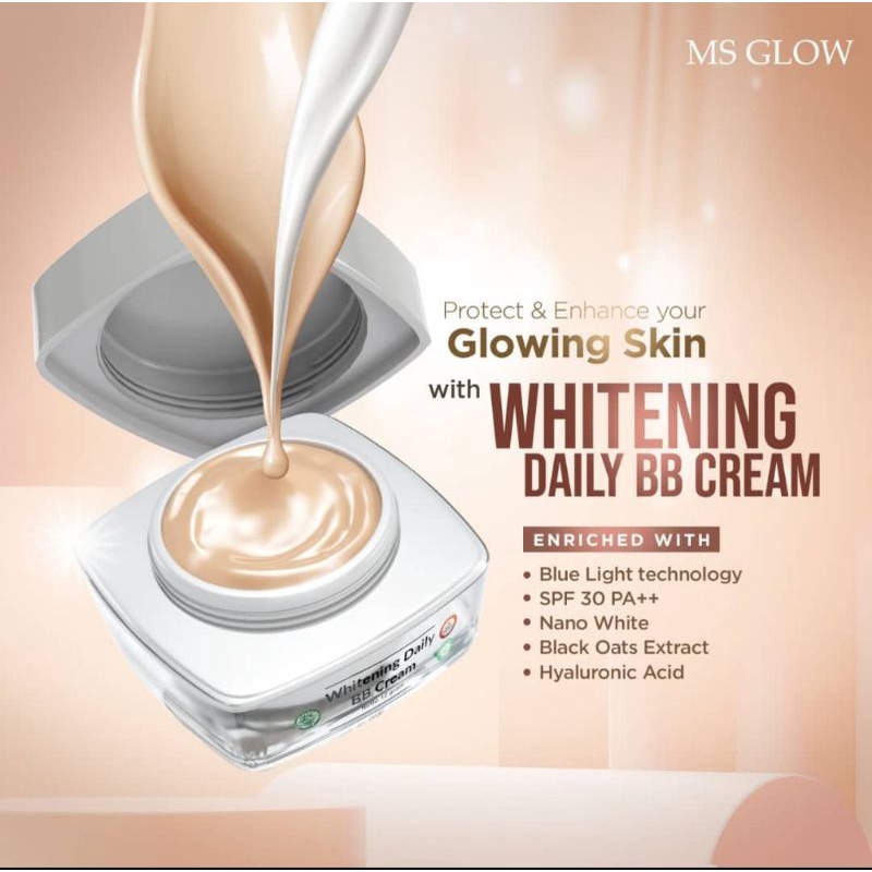 Whitening BB Cream Ms Glow
