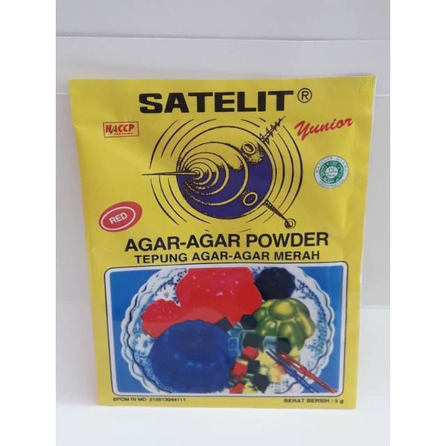 Agar2 powder Merah  Satelit