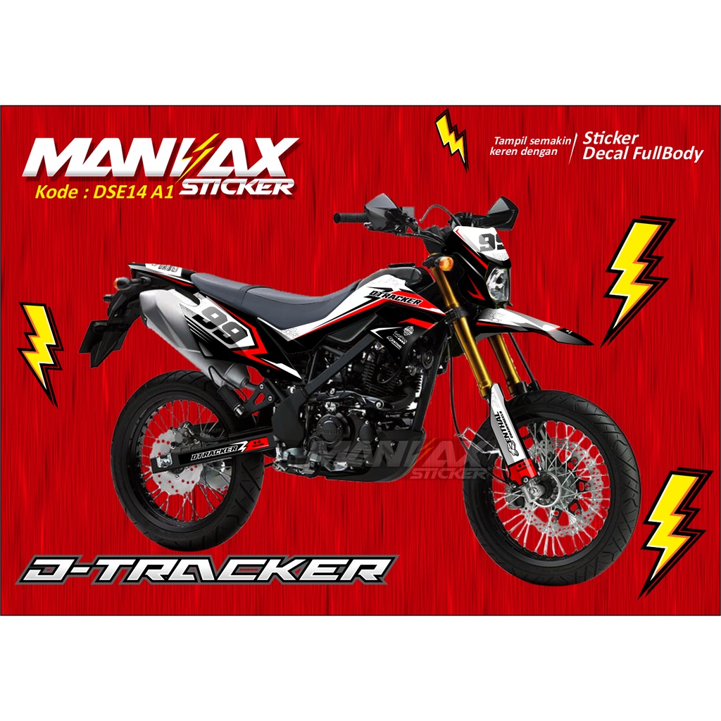 Decal Dtracker 150 SE Fullbody - Dtracker - Stiker KLX DTRACKER 150 - DSE14