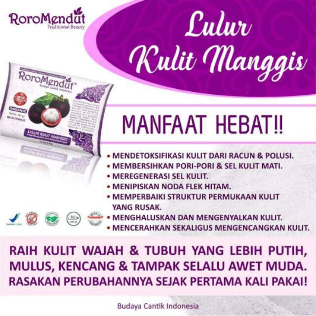 Masker dan lulur awet muda