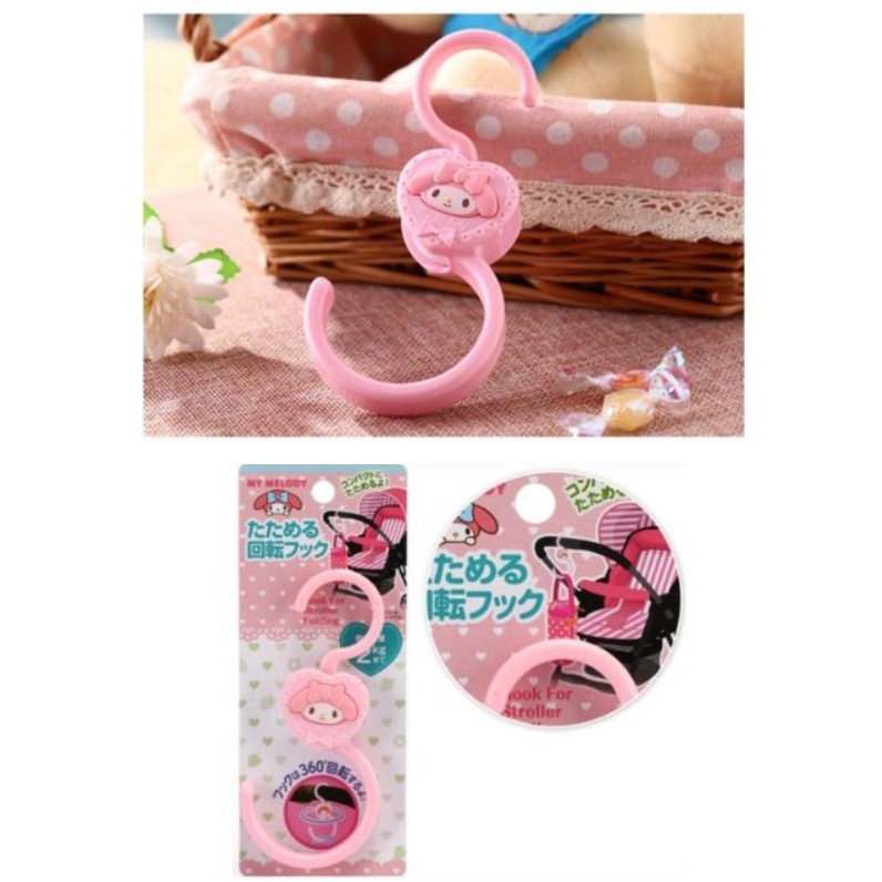 My Melody Hook for Stroller Folding