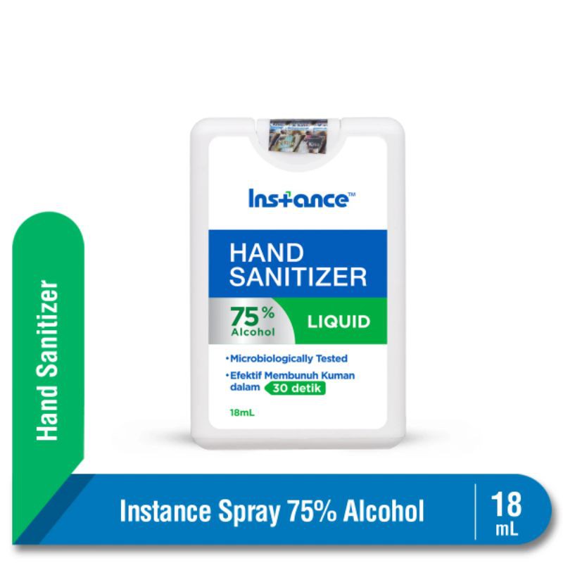 Instance hand sanitizer liquid