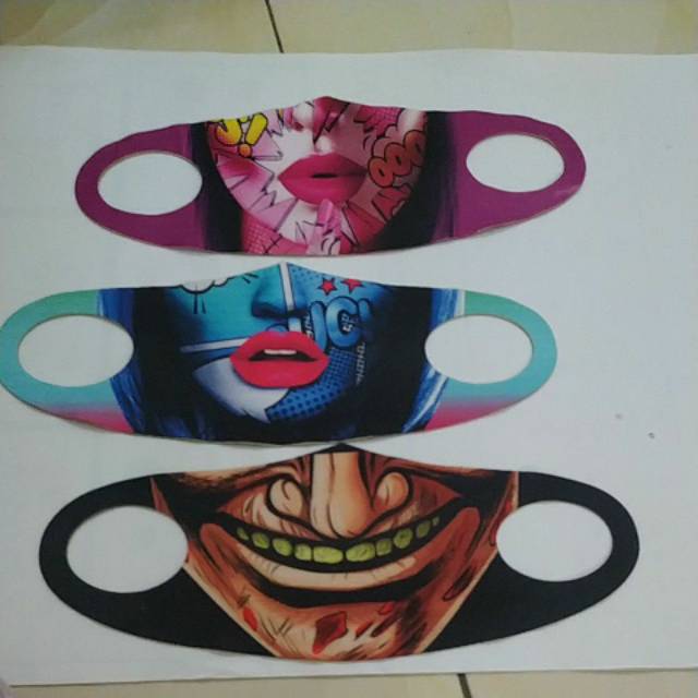 MASKER SCUBA DEWASA 3 D