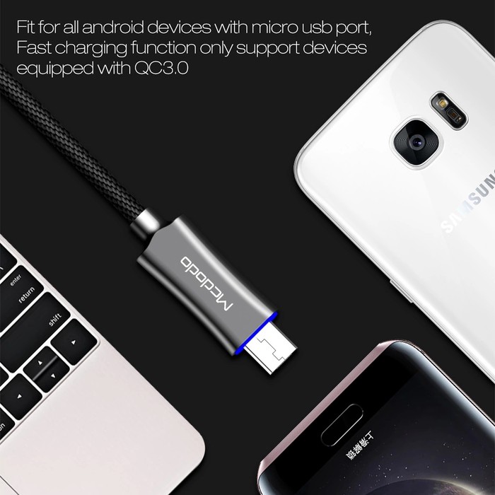 Mcdodo MICRO Cable Fast Charging 100⎕riginal ANDROID Kabel Charger