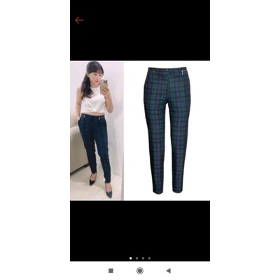 H* tartan pants