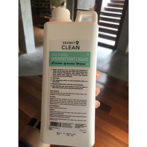 Secret Clean Desinfektan Liquid