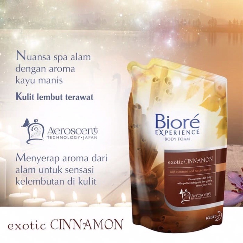 BIORE EXPERIENCE BODY FOAM REFILL 425ml