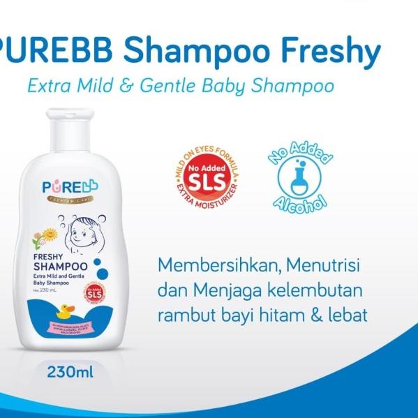 PUREBB SHAMPOO 230ml FRESHY