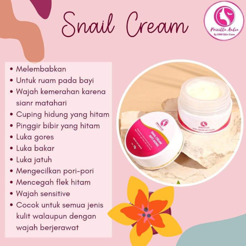 Snail cream DRW!! BISA COD