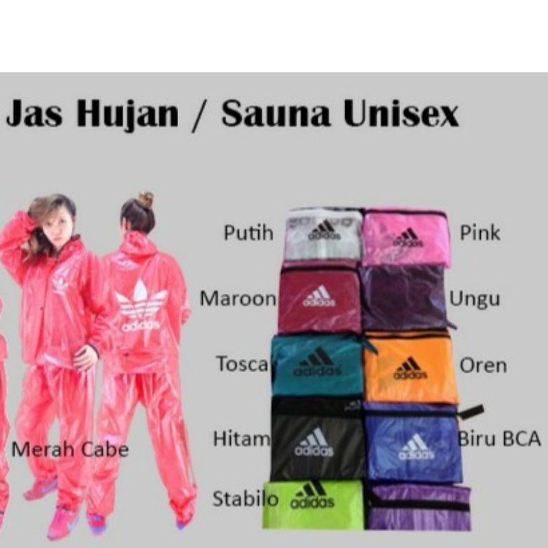 jas hujan / sauna