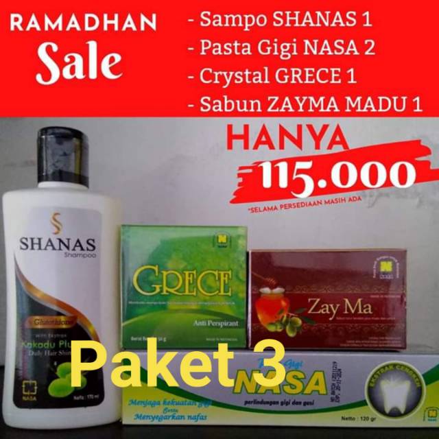 Paket nasa murahh