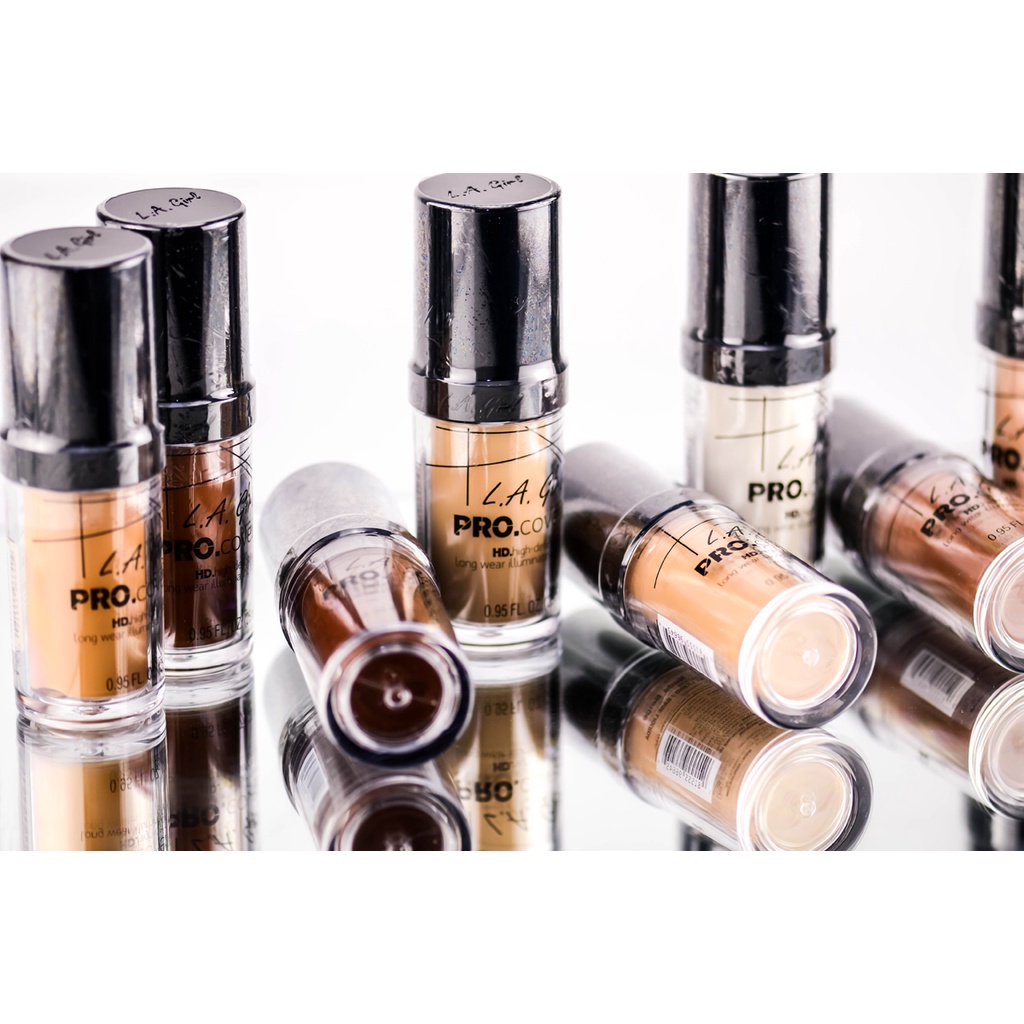 La Girl Pro Coverage Hd Foundations