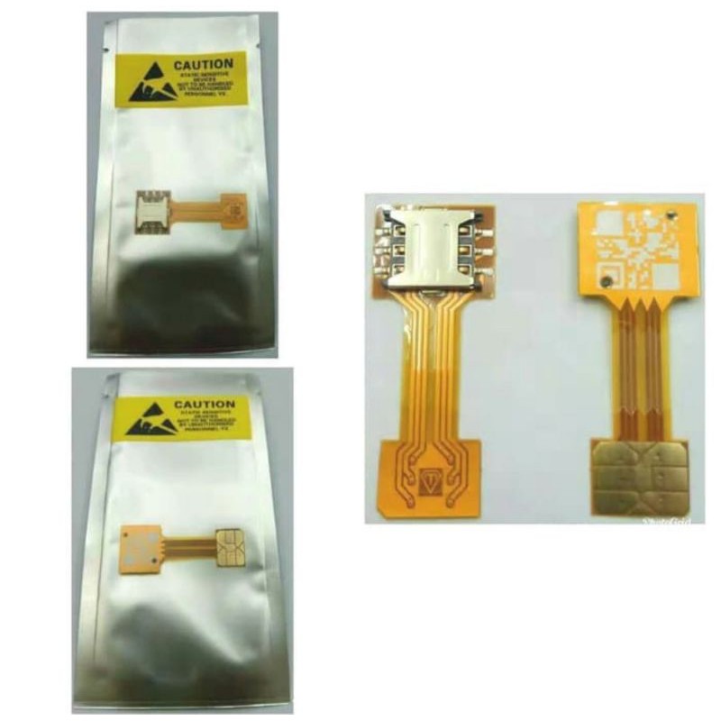 Adapter Sim Card Hybrid Dual Sim