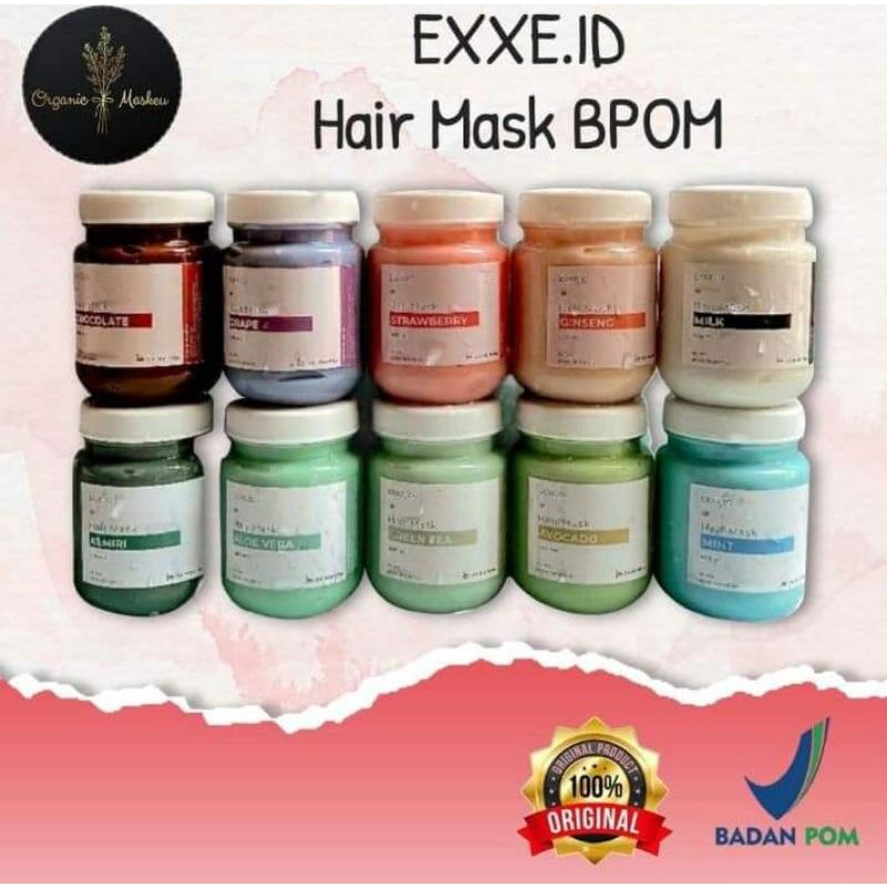 Masker rambut EXXE BPOM