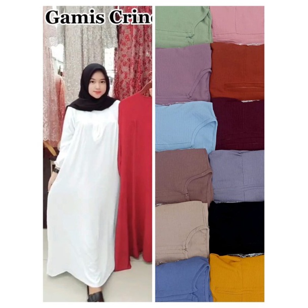 Gamis crinkle
