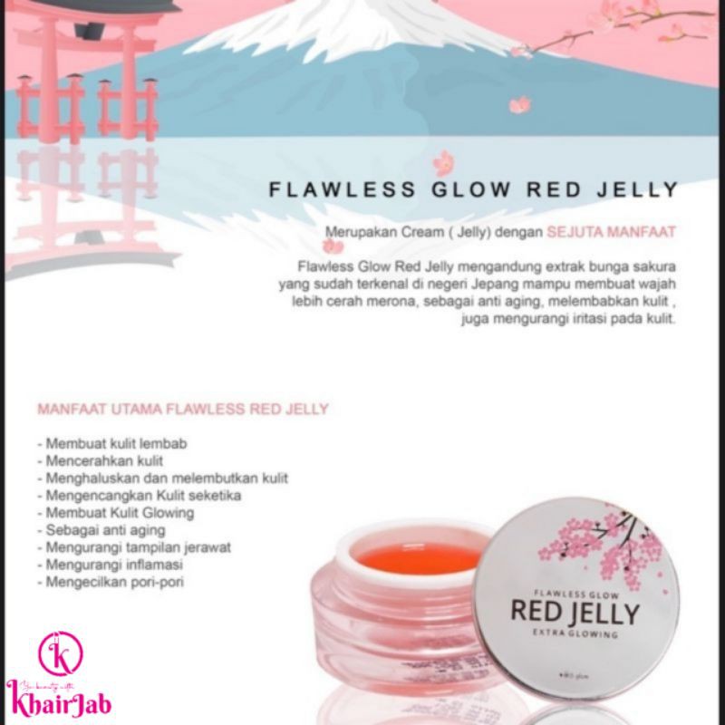 Ms Glow Red Jelly Extra Glowing
