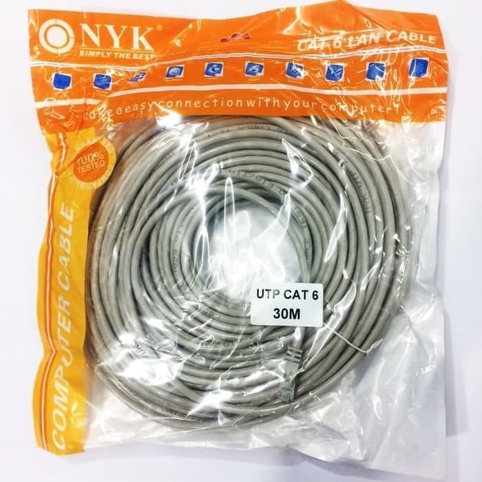 Kabel LAN NYK UTP CAT6 30meter