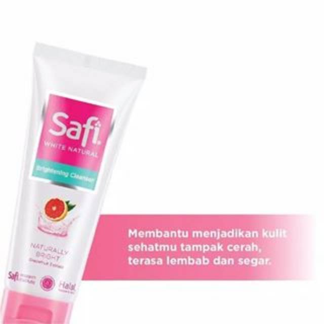 safi white natural cleanser 100gr
