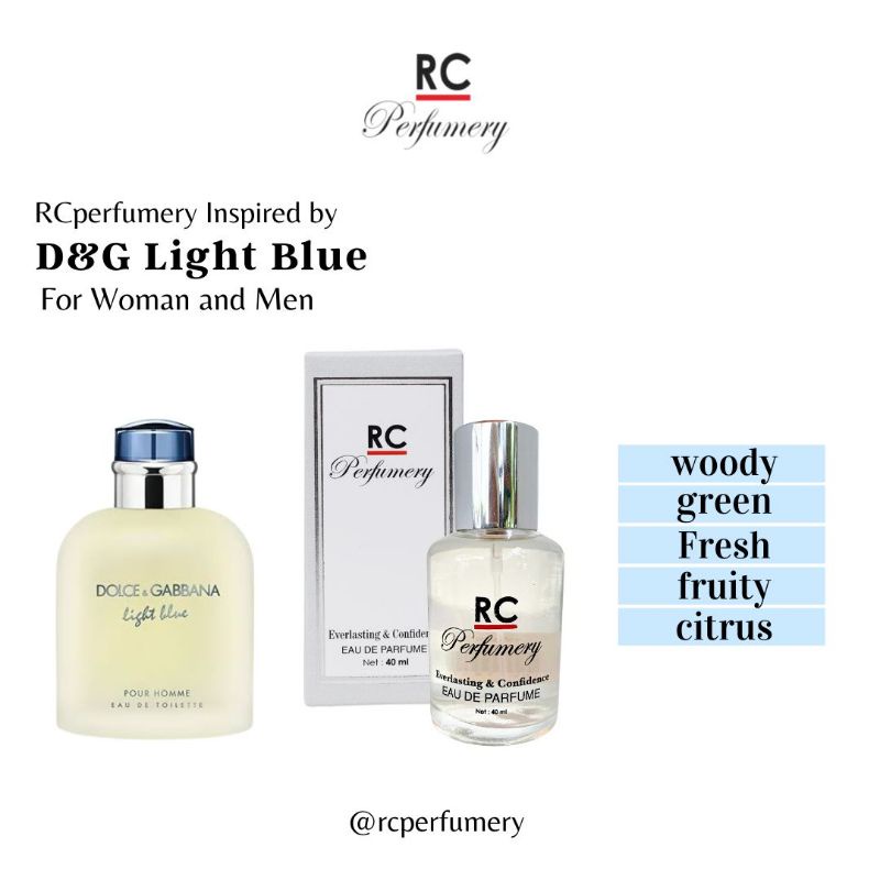 Rc Perfumery D&G Light Blue