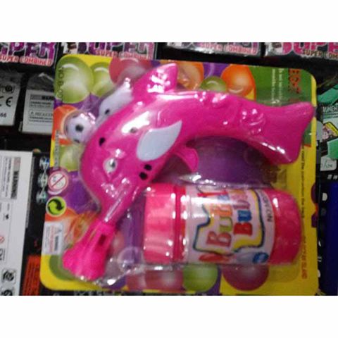 mainan buble gun / bubble gun