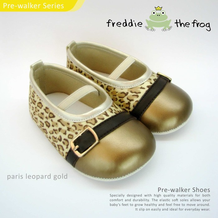 Freddie The Frog | Paris Leopard Gold