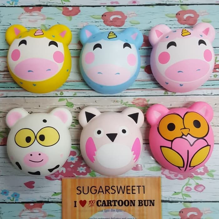 "Squishy Animals Head by Sugarsweet"