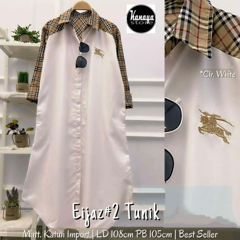 EIJAZ#2 TUNIK//BISA COD//BAHAN KATUN ALLSIZE