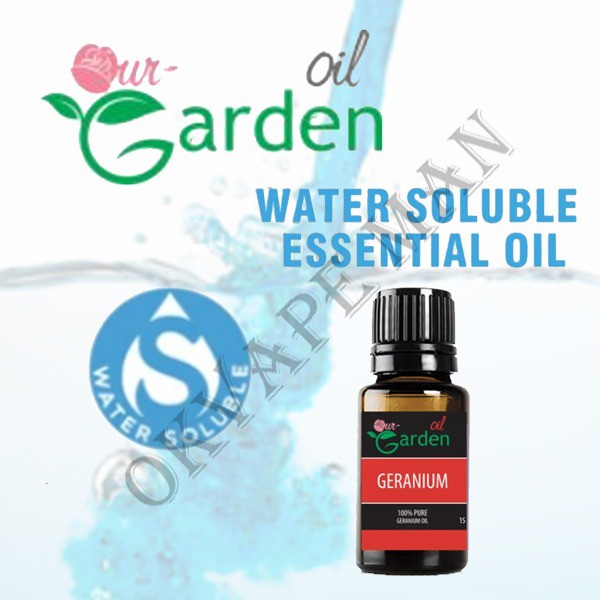 Our Garden Geranium Water Soluble Essential Oil Humidifier Diffuser