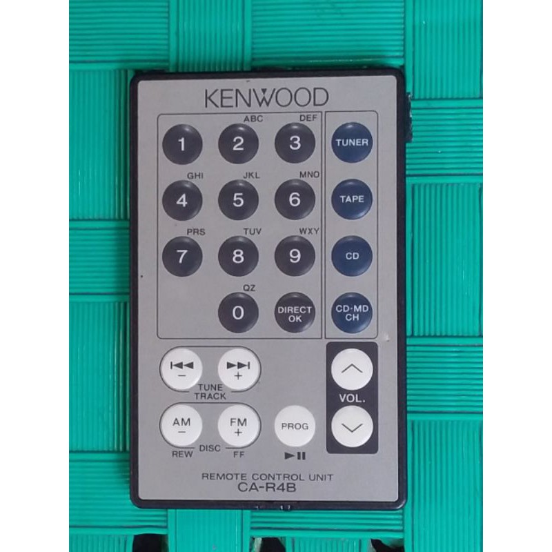 REMOTE CONTROL KENWOOD UNIT CA-R4B ORIGINAL