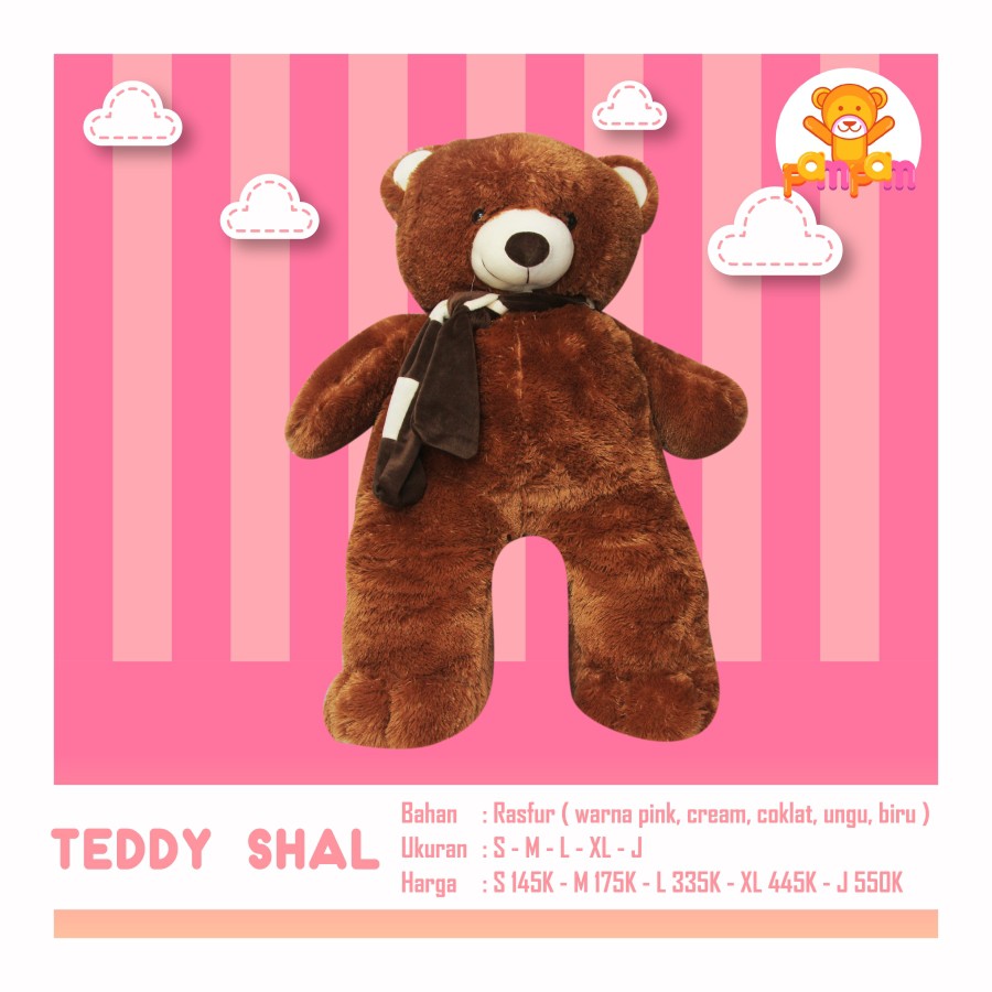 Boneka Teddy Shal