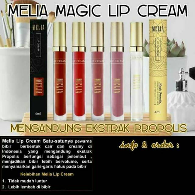 MELIA LIP CREAM MAGIC.