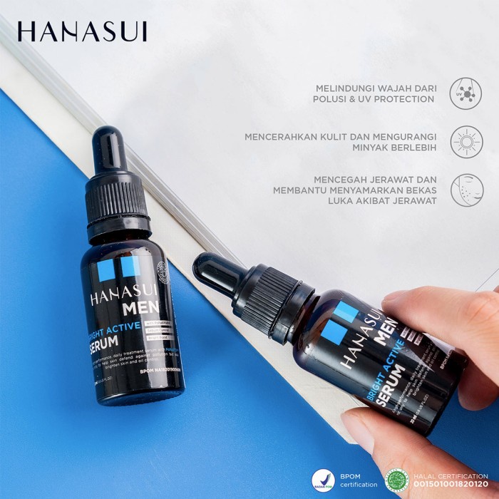 HANASUI Men Bright Active Serum