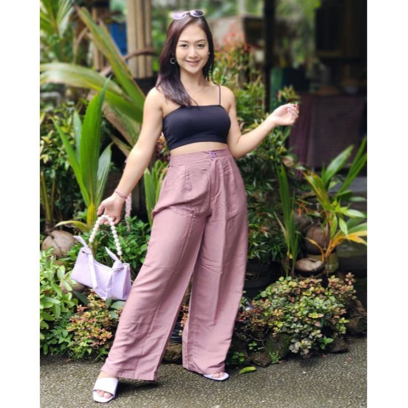 celana kulot highwaist