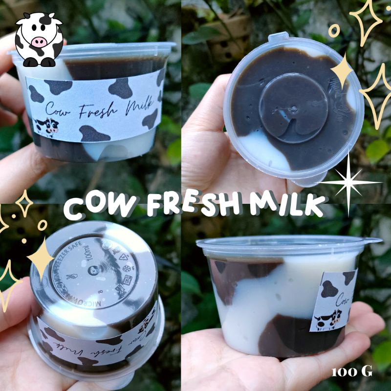 ✨COW PATTERN SLIME✨ | SLIME | PUDDING SLIME