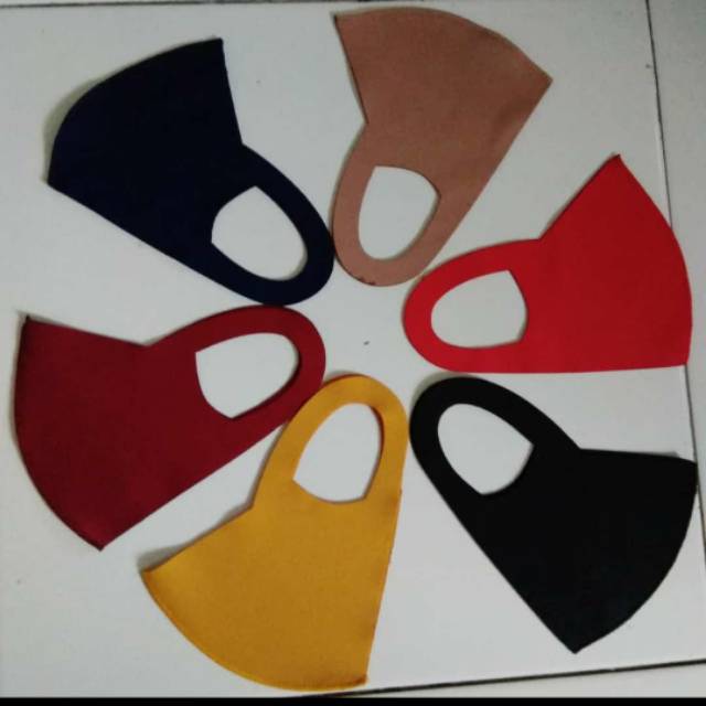 Masker scuba tebal