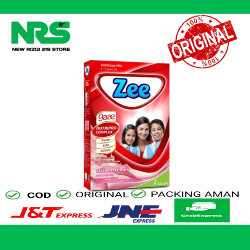 Zee Reguler Strawberry 350gr