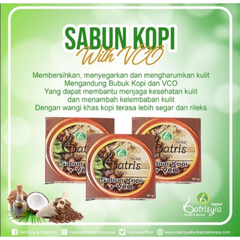 sabun kopi batrisya herbal