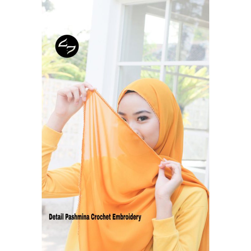 Pashmina Crochet Embroidery