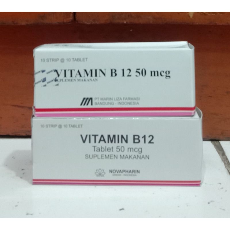 Vitamin B12 50mg box
