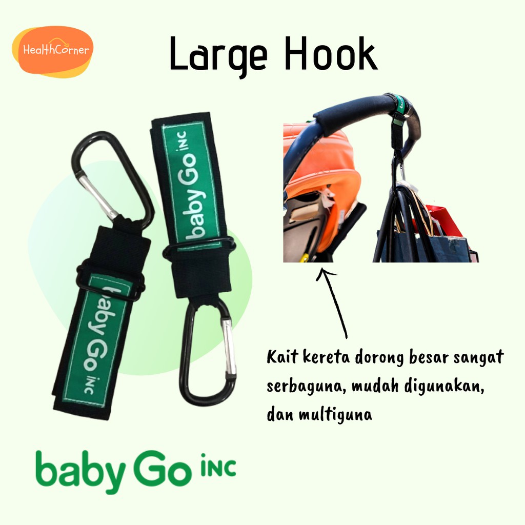 Large Stroller Hook 2pcs
